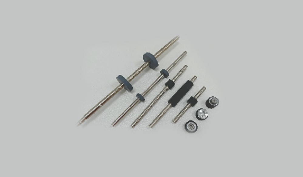 ATM机读卡？橛玫氖渲焦，出纸辊，印画辊、驱动辊