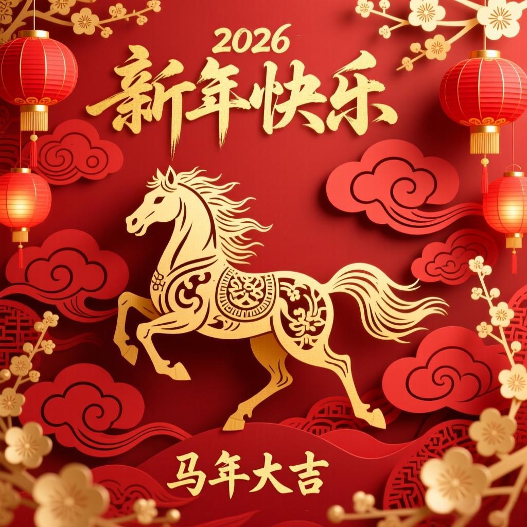 betway西汉姆联电子股份有限公司2026年新年祝福
